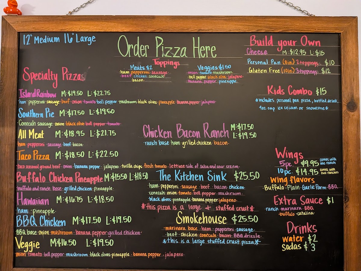 Island Rainbow LLC Menu - Image 3